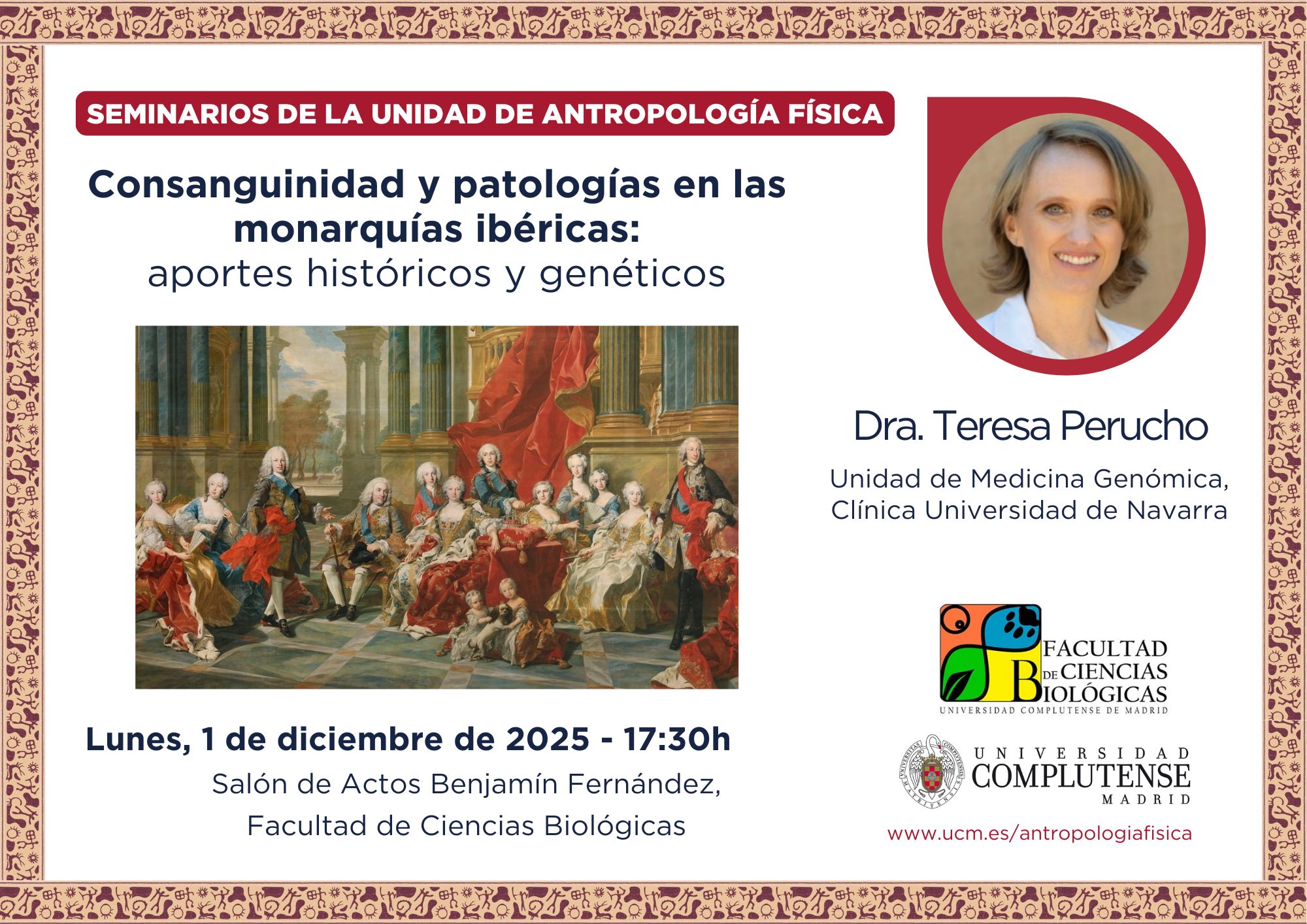 Consanguinidad y patologías en las monarquías ibéricas: aportes históricos y genéticos. 1 de diciembre de 2025